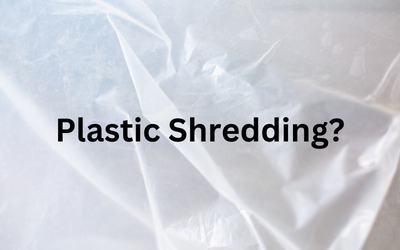 Can I Shred Plastic?